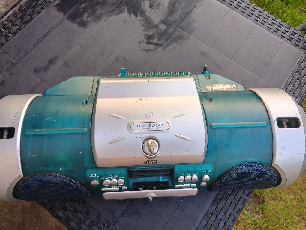 Boombox jvc rv b550
