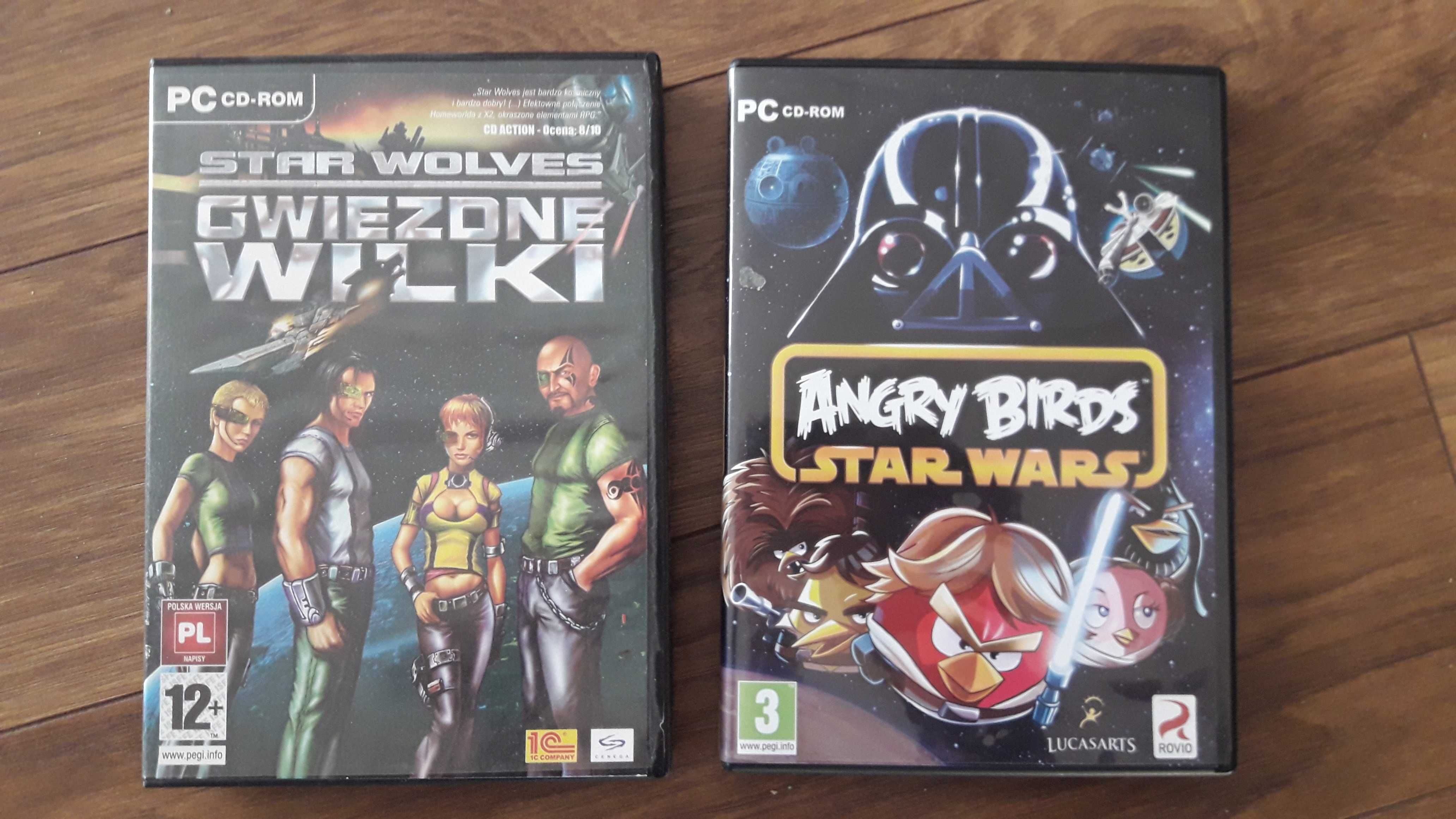 Angry Birds Star Wars i Star Wolves Gwiezdne Wilki