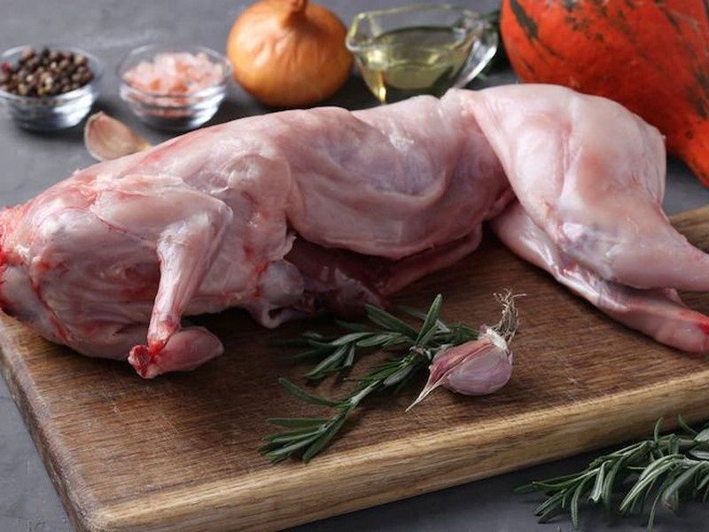 Мясо кроля тушками