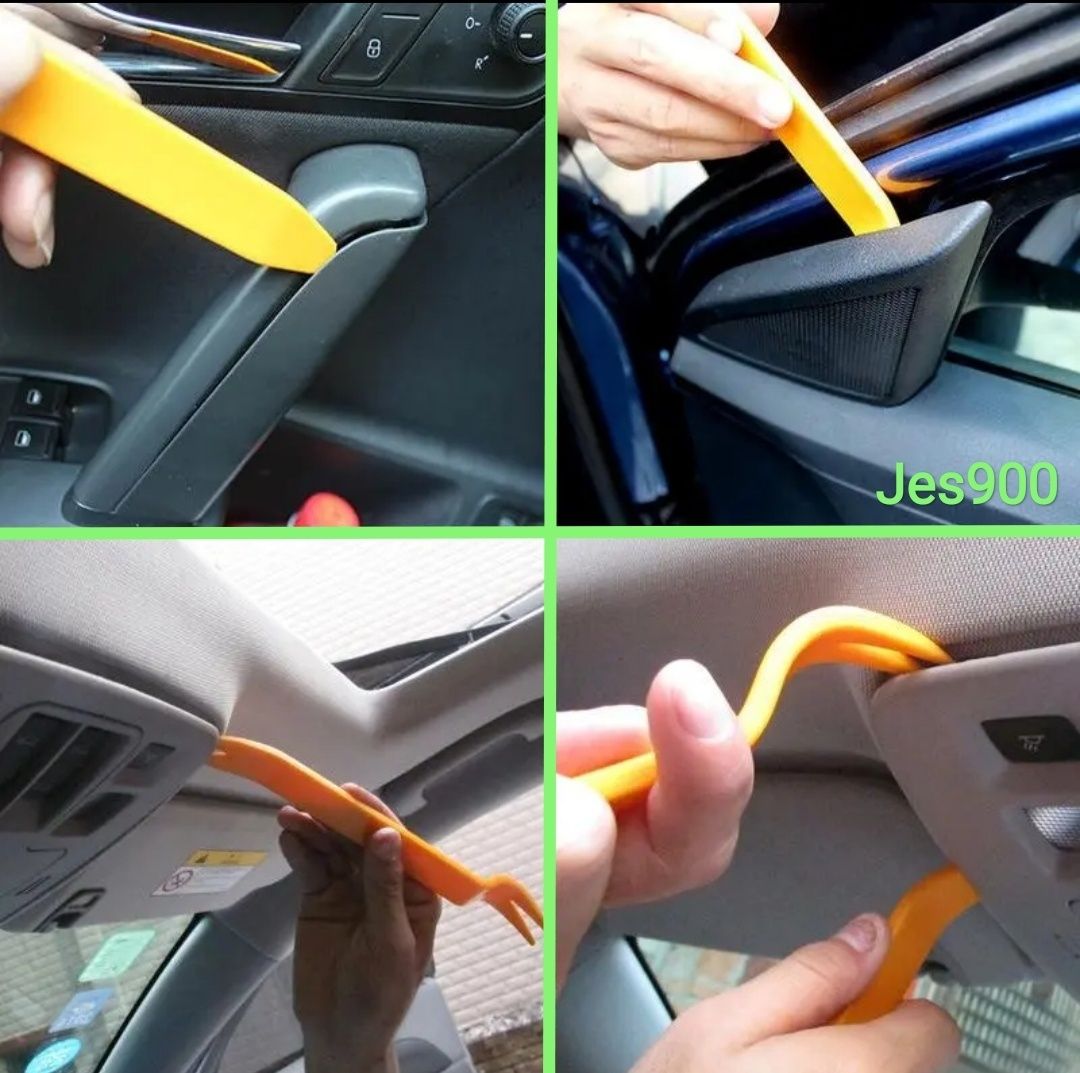 Ключи инструмент для снятия магнитолы обшивки пластика салона авто