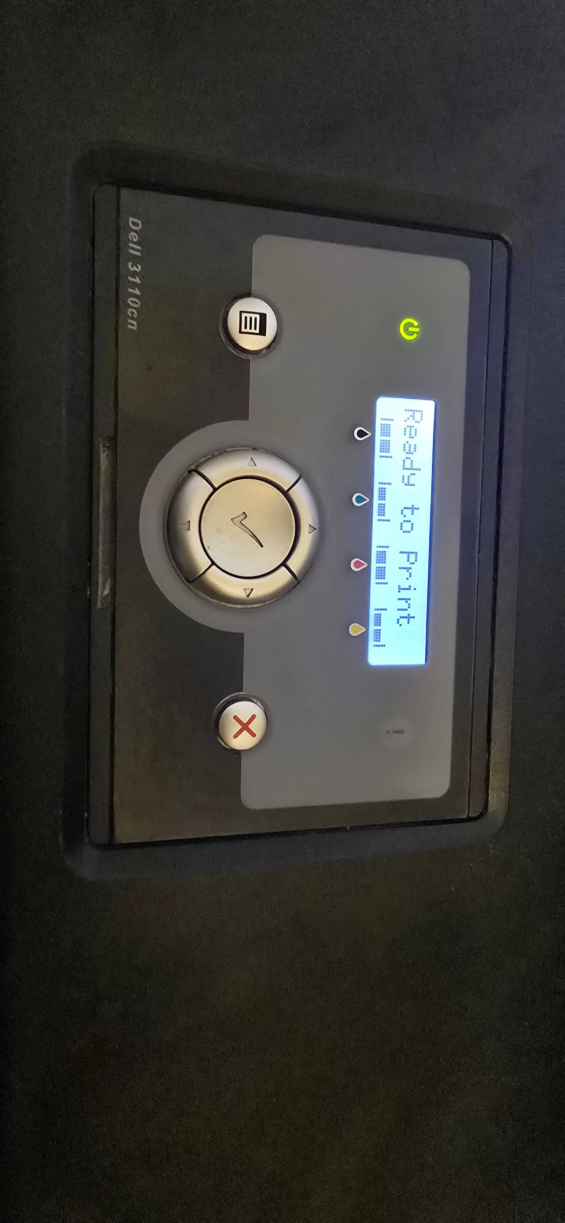 Drukarka Dell 3110cn laserowa kolorowa z tonerami (60-80%)