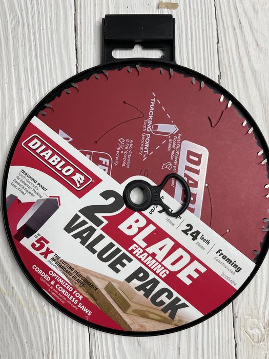 2шт Пильные диски по дереву Diablo D0724RVP  184 16 24