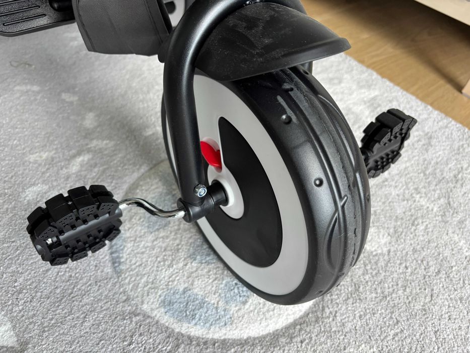 Kinderkraft, Aston, rowerek trójkołowy, Malachite Grey