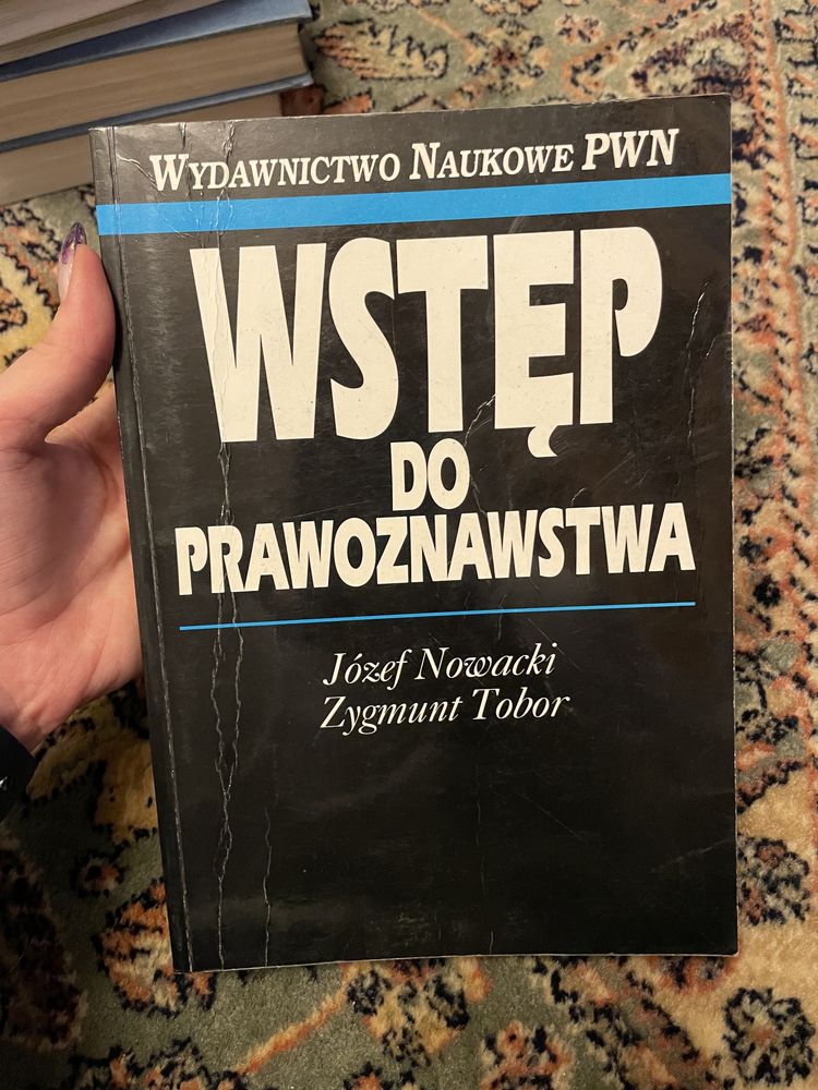 Wstęp do prawoznawstwa Józef Nowacki Zygmunt Tobor