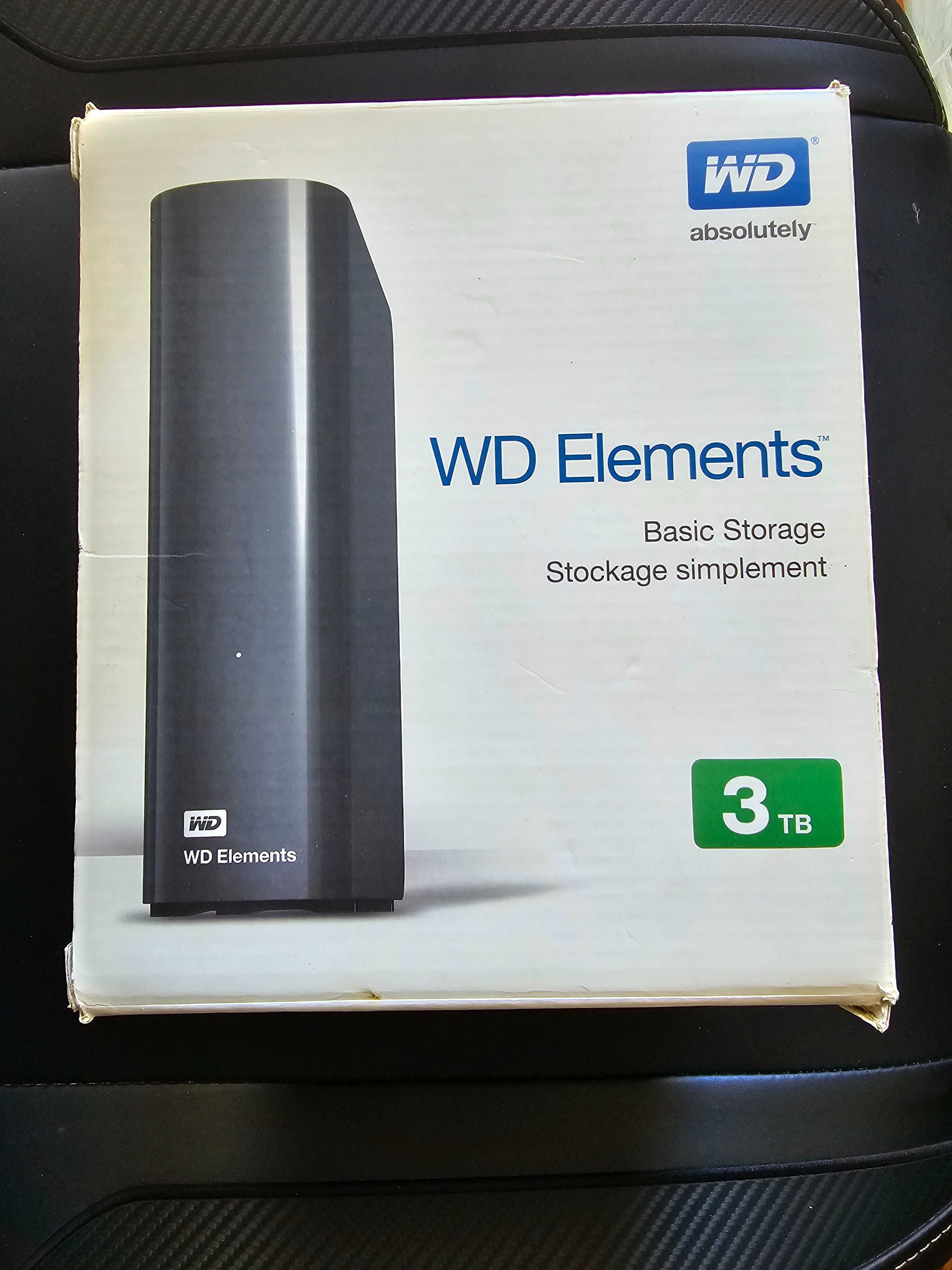 Disco Externo WD Elements 3TB