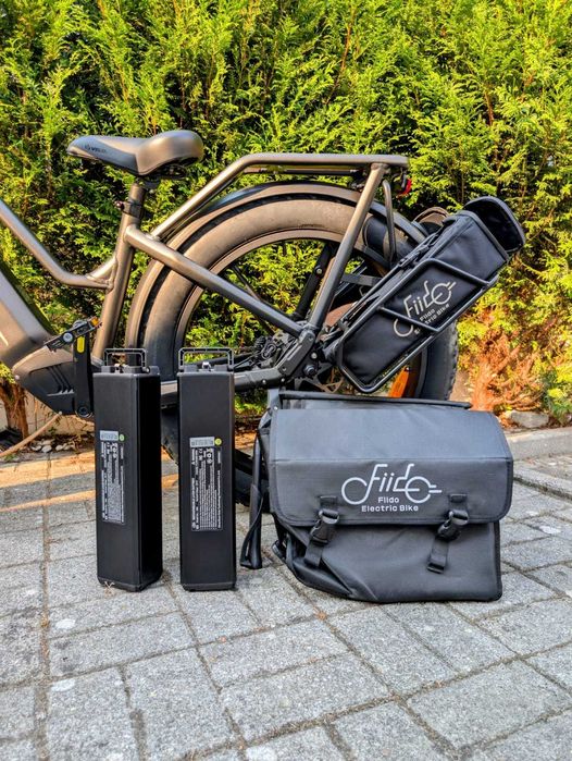 Bicicleta elétrica Fiido TITAN 2025 com Full Extras (estado como nova)