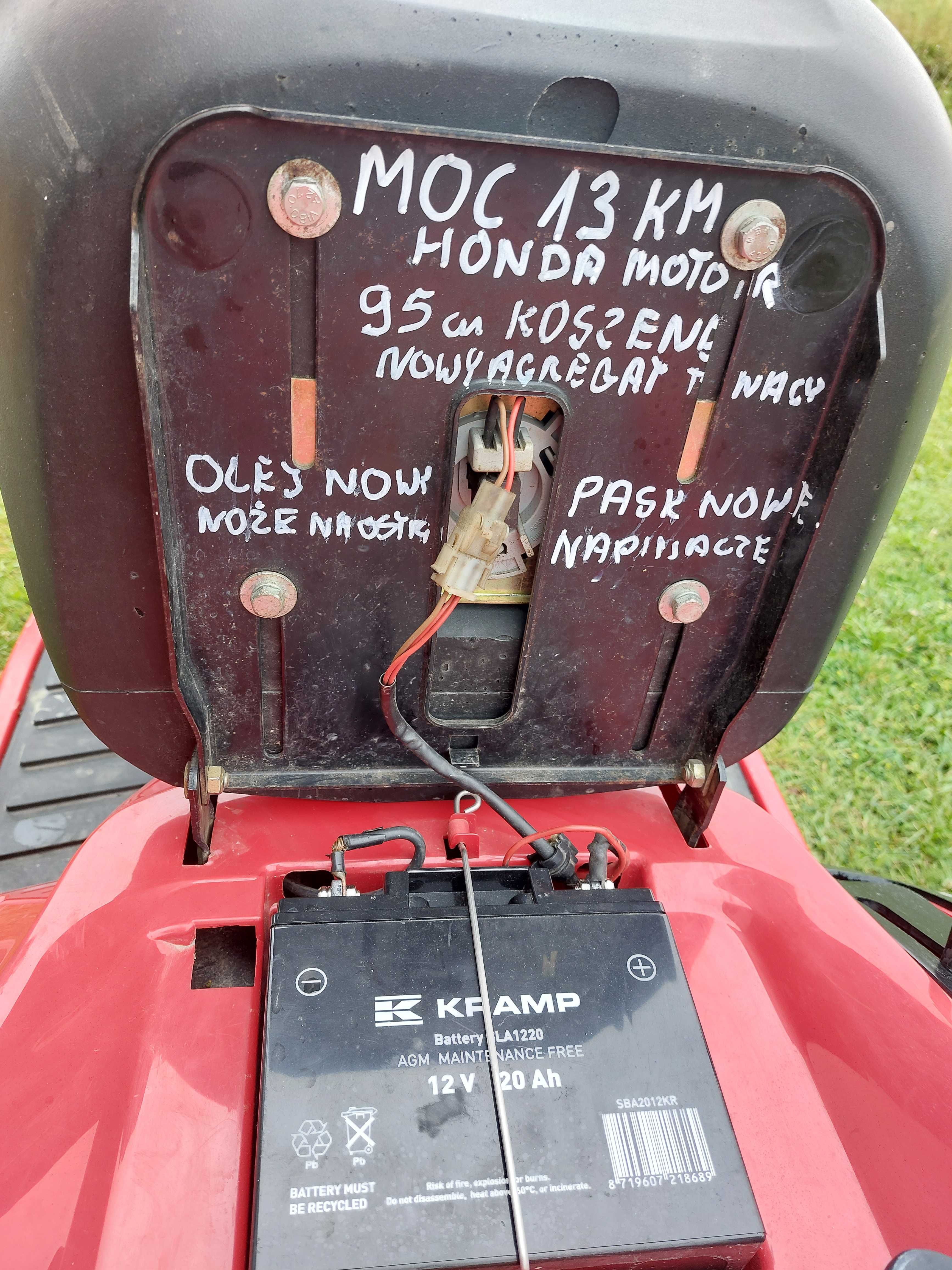 Traktorek kosiarka Honda HF 2113S