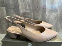 Buty damskie skórzane sandały czółenka Peter Kaiser Nadja 37,5