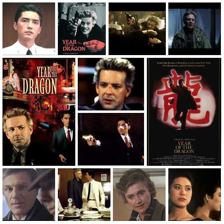 O ANO DO DRAGÃO (de Oliver Stone com Mickey Rourke)