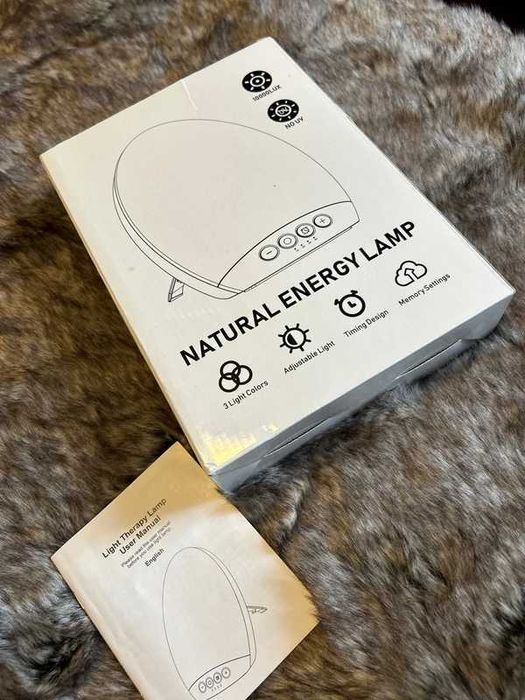 Lampa poprawiająca nastrój fototerapia antydepresyjna