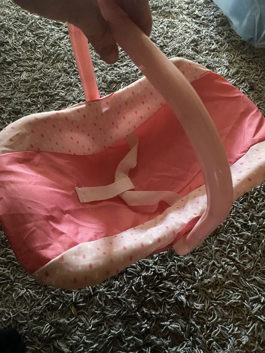 Nosidełko i wanienka dla lalek