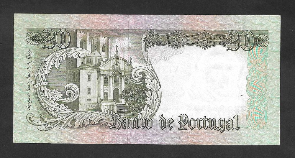 Nota de 20 Escudos - Santo António