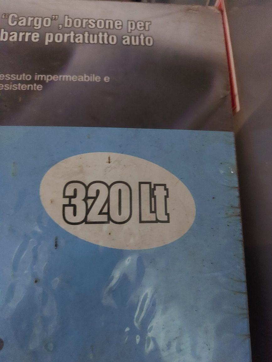 Mala bagageira impermeavelpara automovel de 320 litros