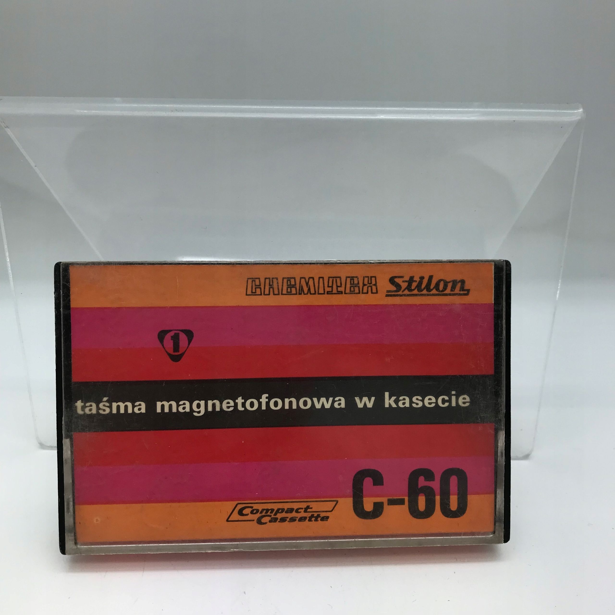 Kaseta - Kaseta magnetofonowa Stilon C60