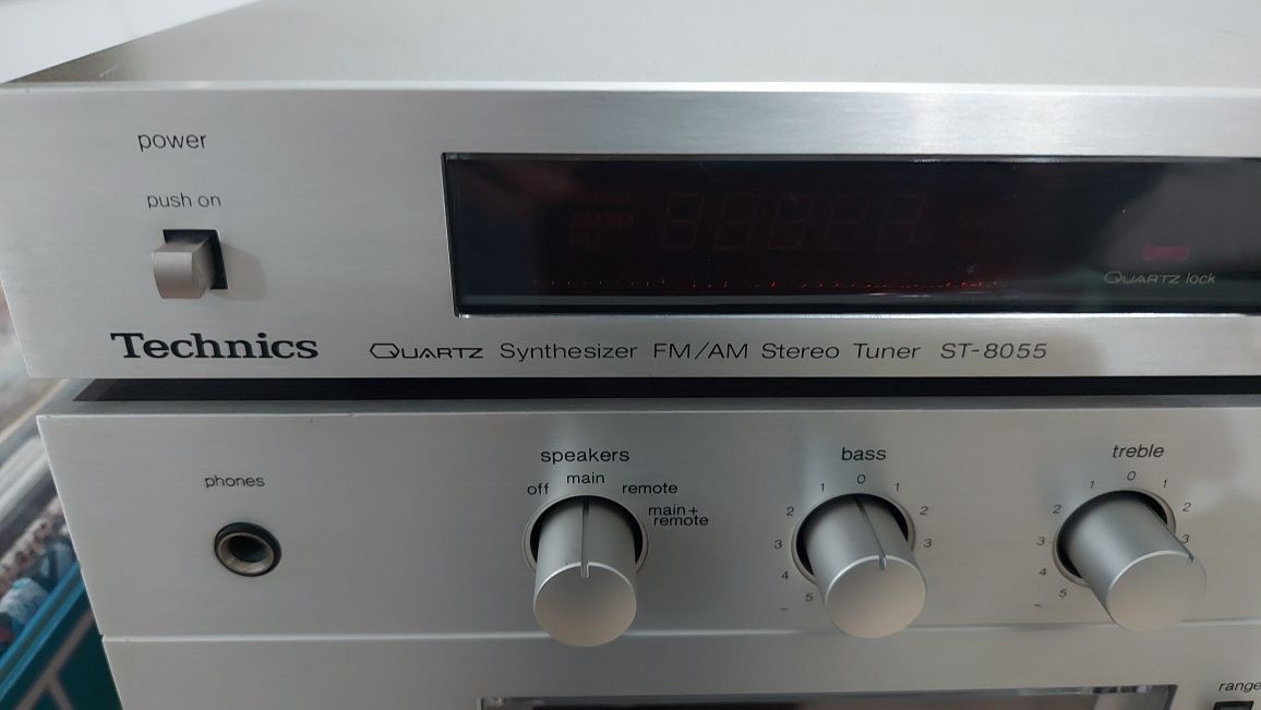 Wzmacniacz TECHNICS SU-8055 + ST-8055