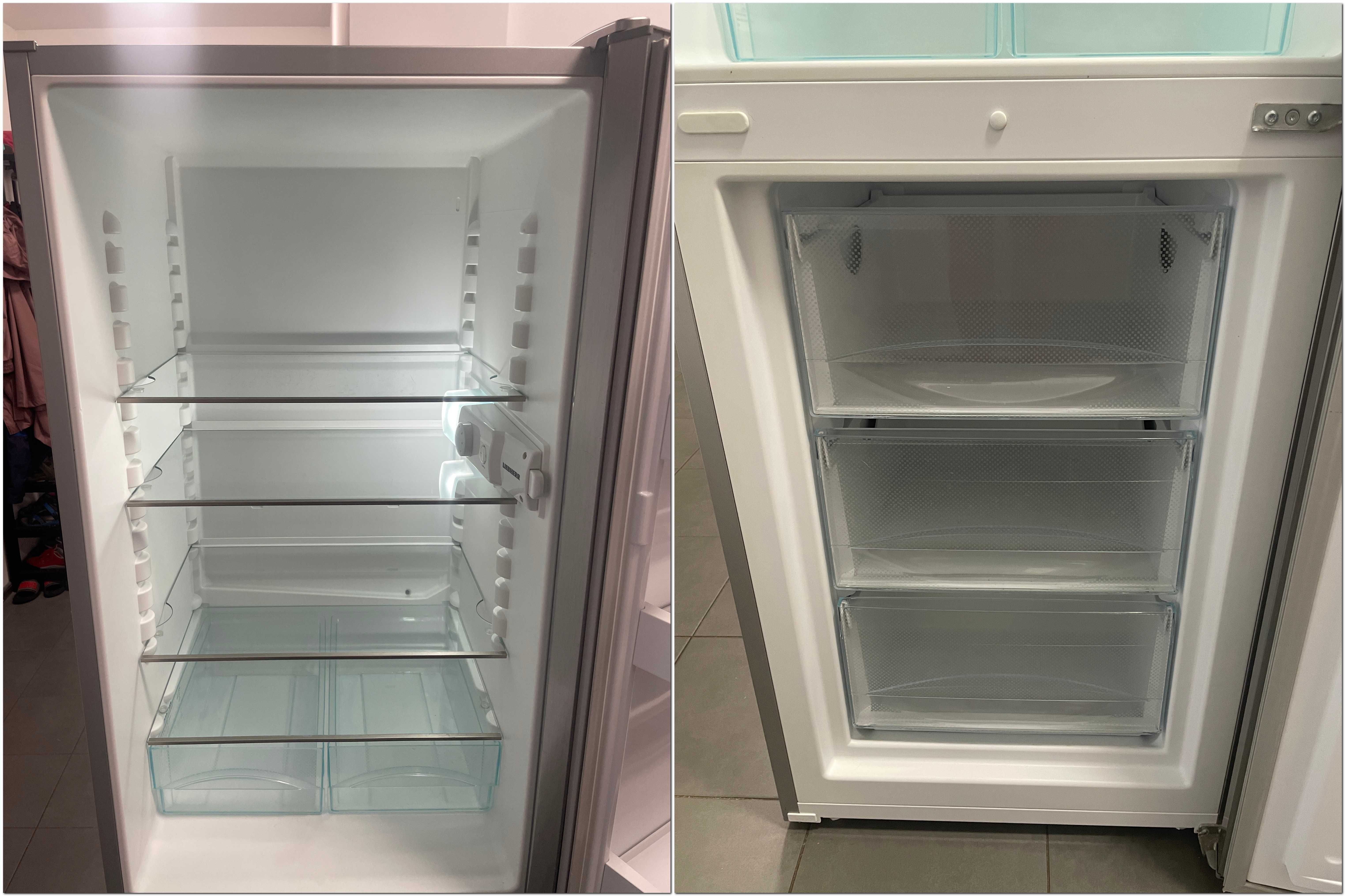 Lodówka LIEBHERR chłodziarko-zamrażarka A++ duża 296L 181x55x63cm 39db