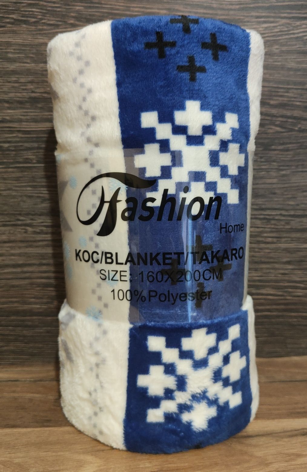 Koc Świąteczny Reniferek 160x200