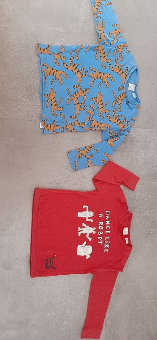 Bluzka Zara 104 ideal 2 szt H&M