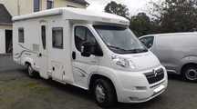 Autocaravana Fleurette Cama francesa