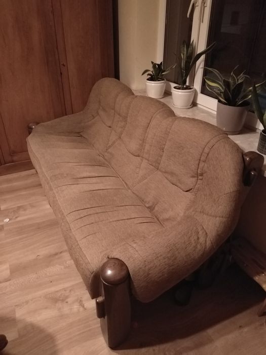 Kanapy 2sztuki dębowe