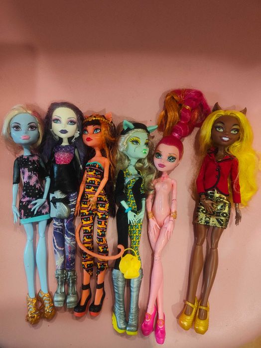 Куклы Дракулаура,Эбби,Спектра, Клеолей,Кетти,Гулия,Торалей,фрэнки
