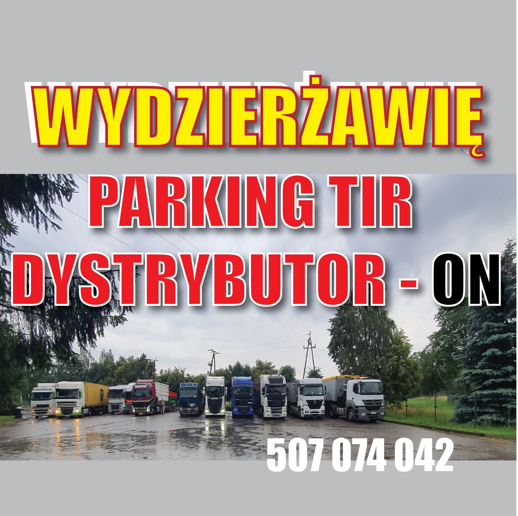 Myjnia Cystern Tir Wałcz Drugi zjazd Witankowo-PARKING TIR-DKV, EW