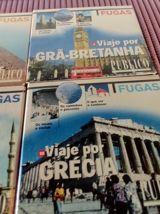 4 CD  de viagens