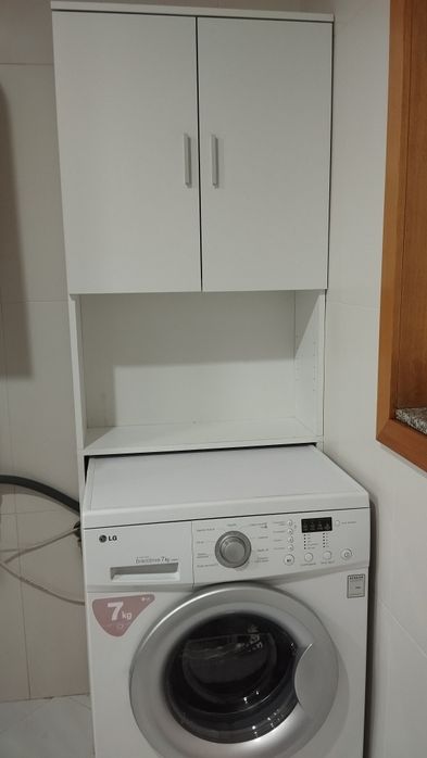 Móvel lavandaria para máquina roupa