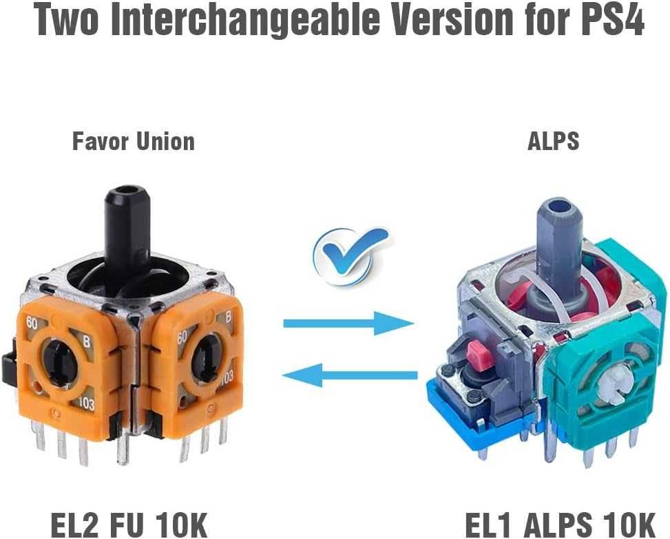 Joystick zamiennik do pad kontroler PS4 ElecGear EL1 SPC524