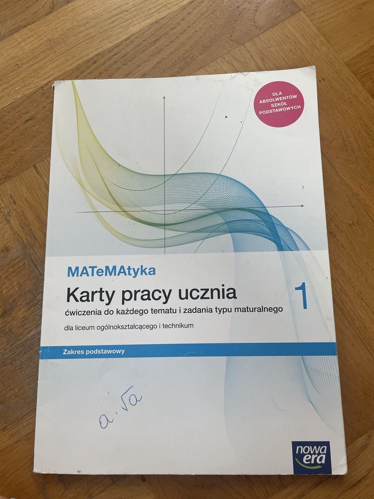 Karty pracy ucznia 1 matematyka