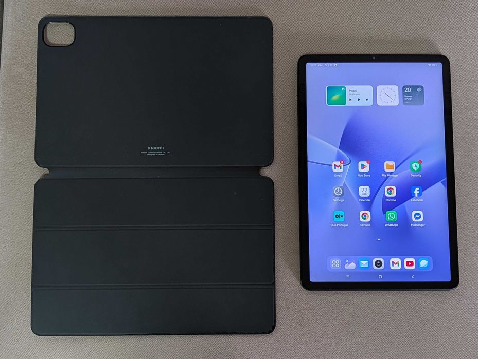 Tablet Xiaomi Pad 5, capa Xiaomi, como novo - LER DESCRIÇÃO