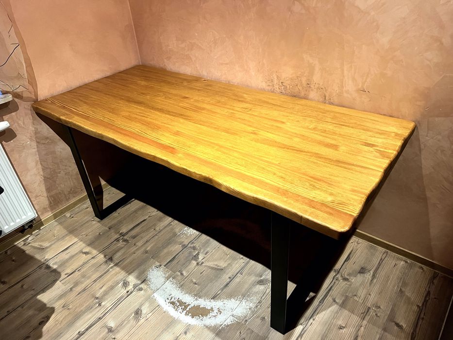 Biurko drewniane / stół z drewna nie z wióru