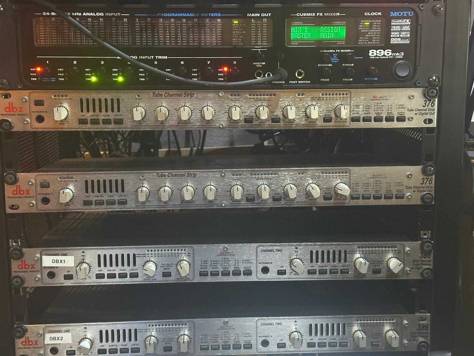 Interface de Áudio Motu 896MK3 – Como Nova