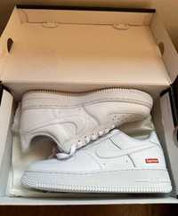 Nike Air Force 1 Low Supreme White 44