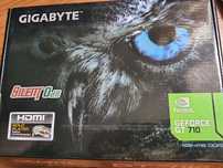 Відеокарта низькопрофільна HDMI DVI VGA GeForce GT 710 1Гб