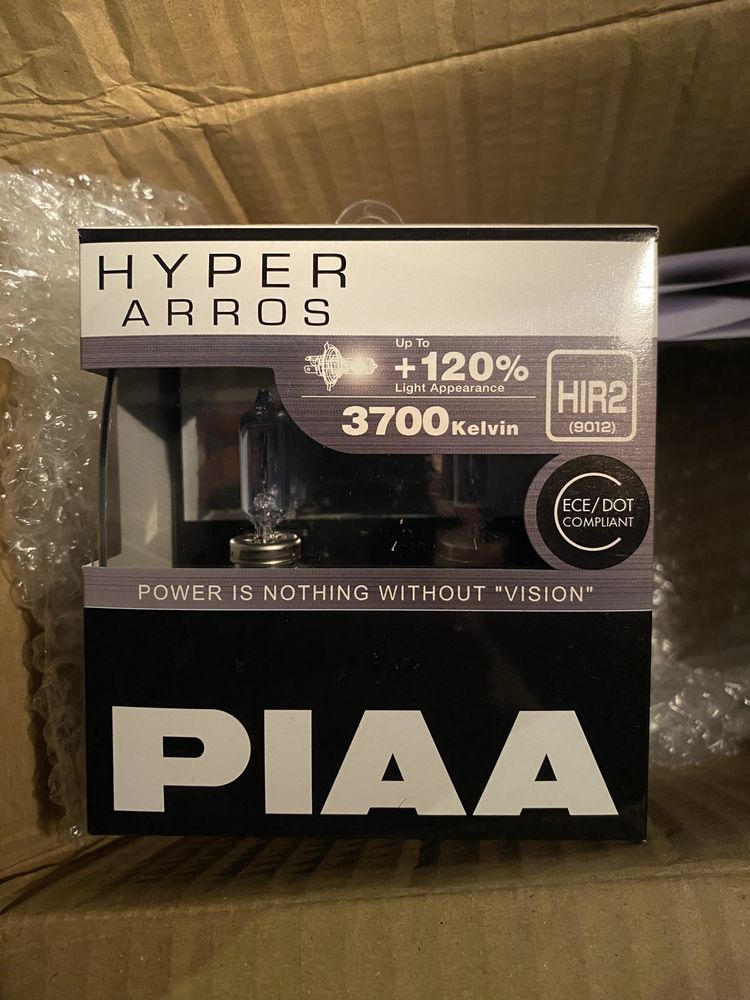 Par de Lâmpadas Auto PIAA Hyper Arros HIR2 (9012)