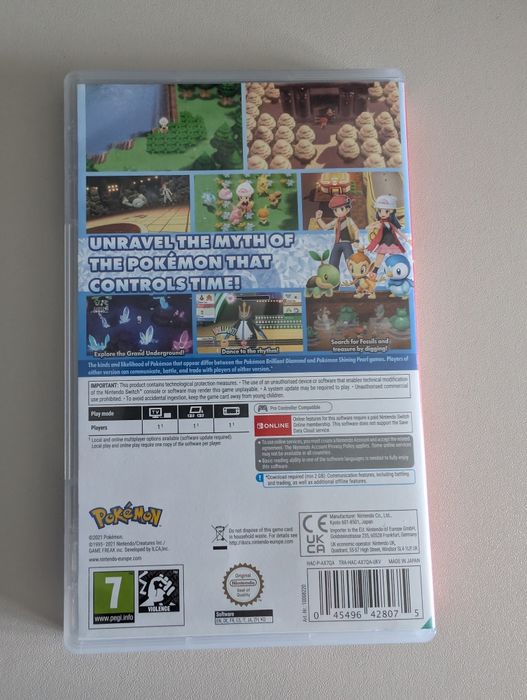 Pokemon Brilliant Diamond Nintendo switch