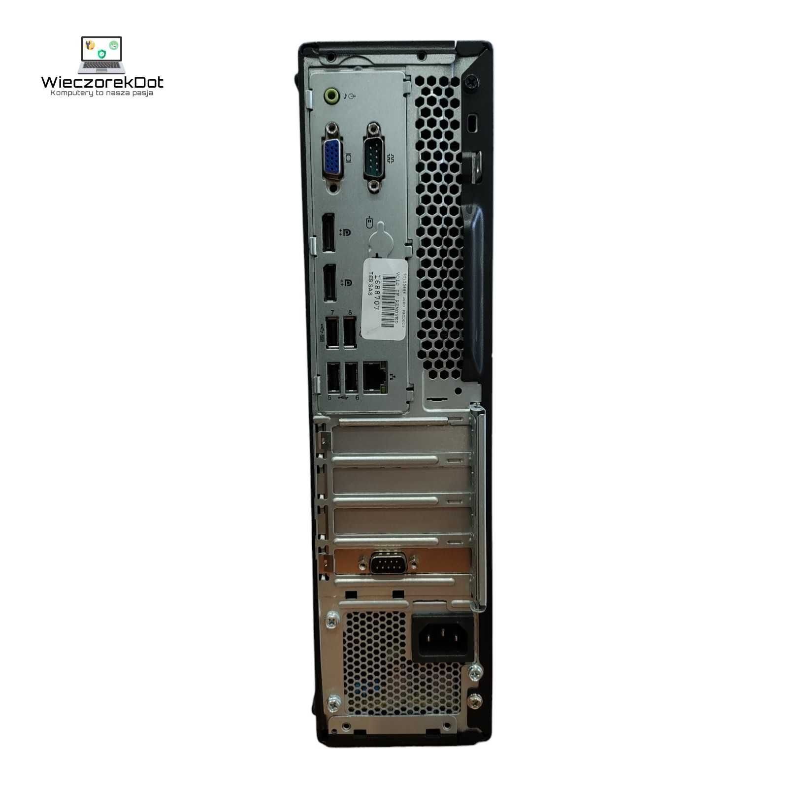 Komputer LENOVO M720S SFF i5- 8500 16GB 256 M.2 NVME W11 FV23%