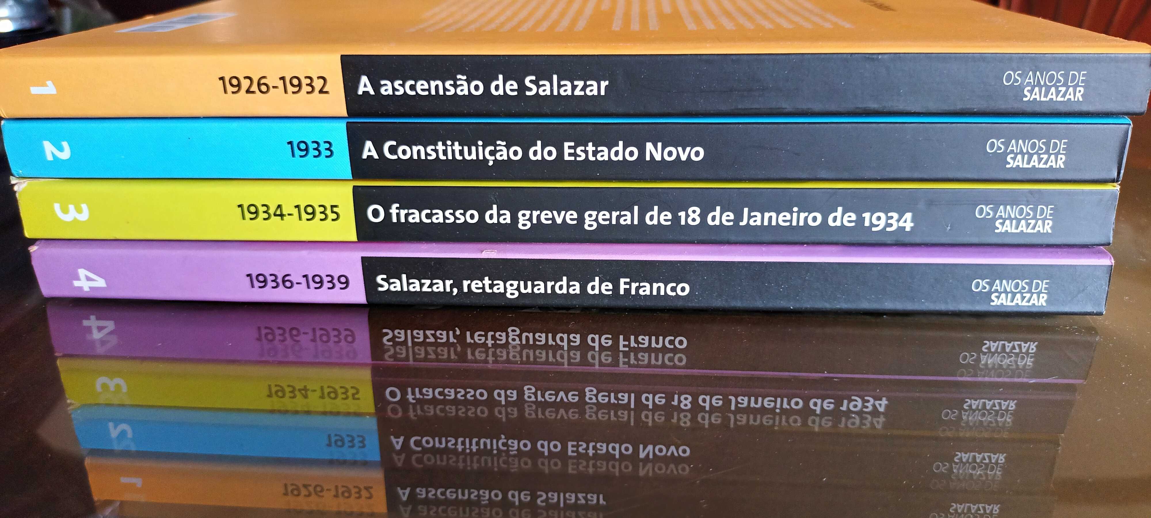 Coleção de 4 volumes, Os anos de Salazar