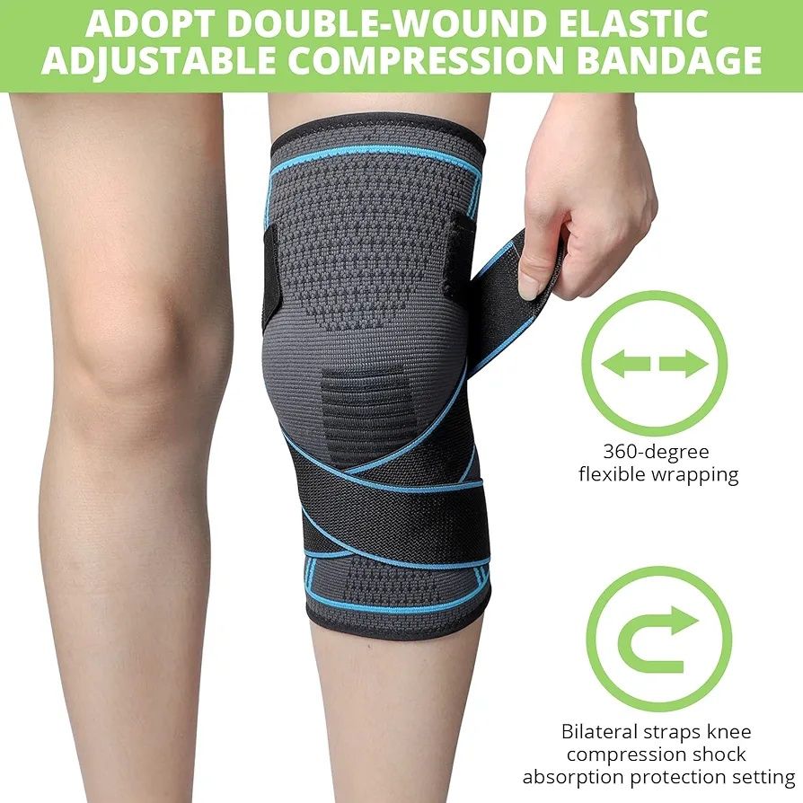 Stabilizator opaska orteza na kolano elastyczna 2szt XXL N330