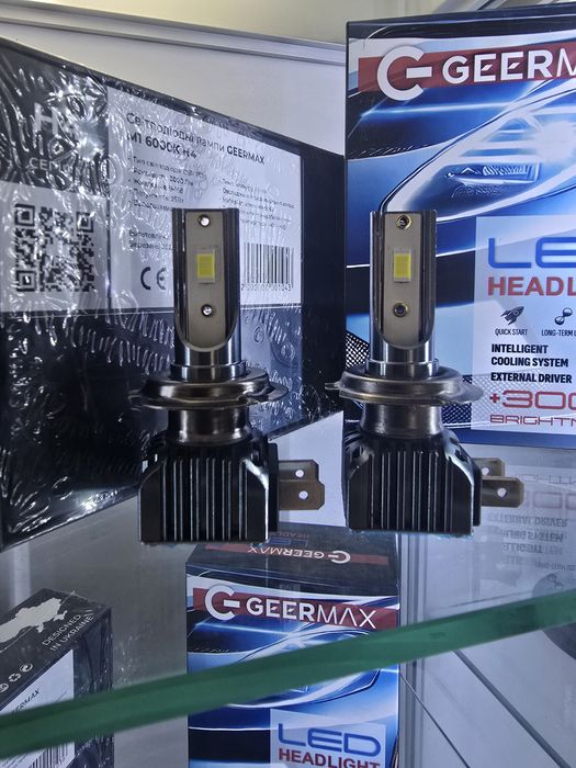 Led лампи автомобільні GEERMAX M1 (H1, H3,H4,H7,H11,H27,HB3,HB4)