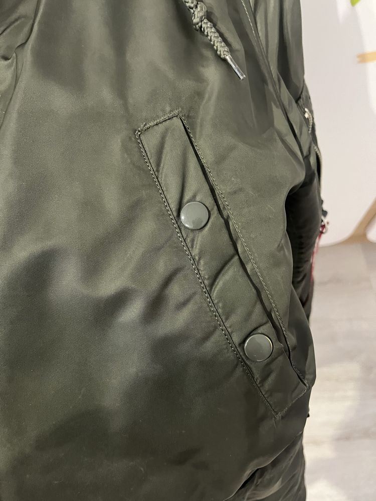 Зимова чоловіча куртка парка ALPHA INDUSTRIES N-3B