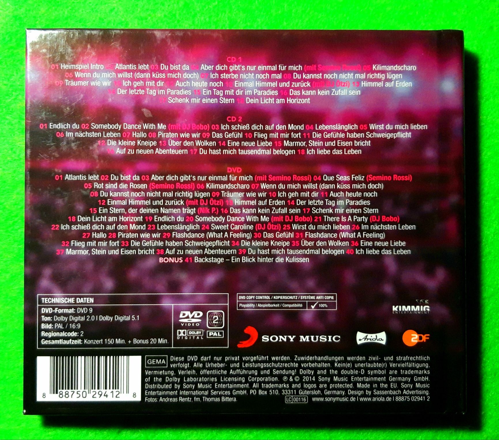 Andrea Berg – Atlantis - Live - Das Heimspiel (Premium Edition)