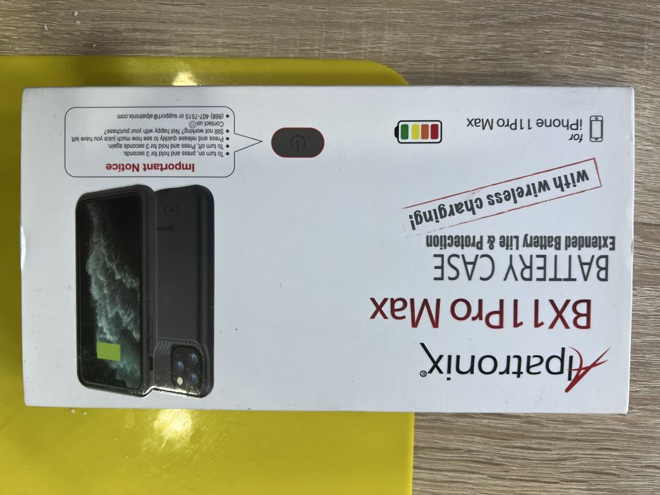 чохол з підзарядним на Iphone 11pro max 5000 mAh