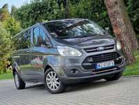Ford Tourneo Custom FV VAT Marża Biznes Stolik Rolety Automat