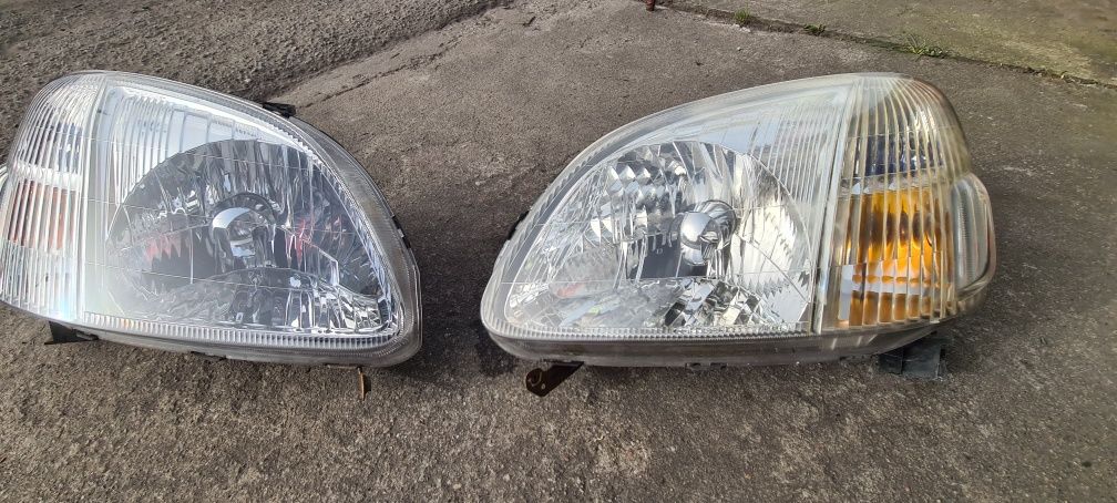 Lampy przód honda logo komplet