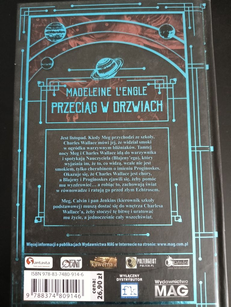 Madeleine Lengle Przeciąg w drzwiach
