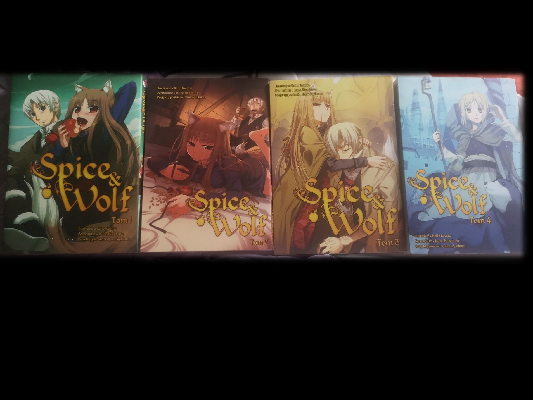 Spice & Wolf Tomy 1, 2, 3, 4 manga
