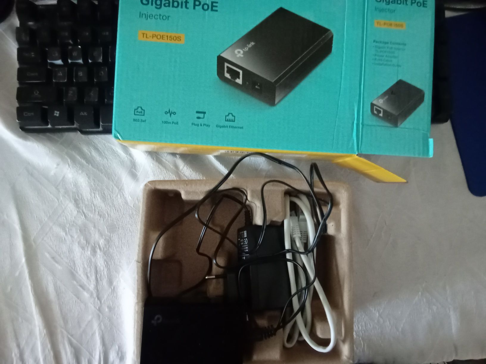 Адаптер Tp-link gigabit PoE Injector