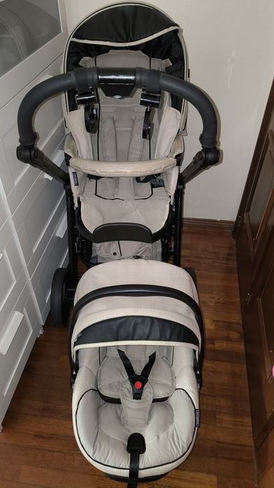 Carrinho de bebé + Ovo Bébécar Hip-Hop Tech